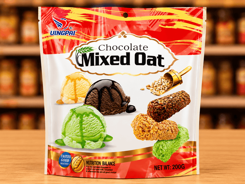 Chocolate Mixed Oat Bar (200g)