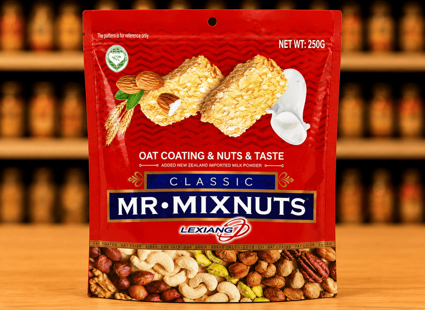 Mr. Mixnuts Classic Oat Coating & Nuts Bar (250g)