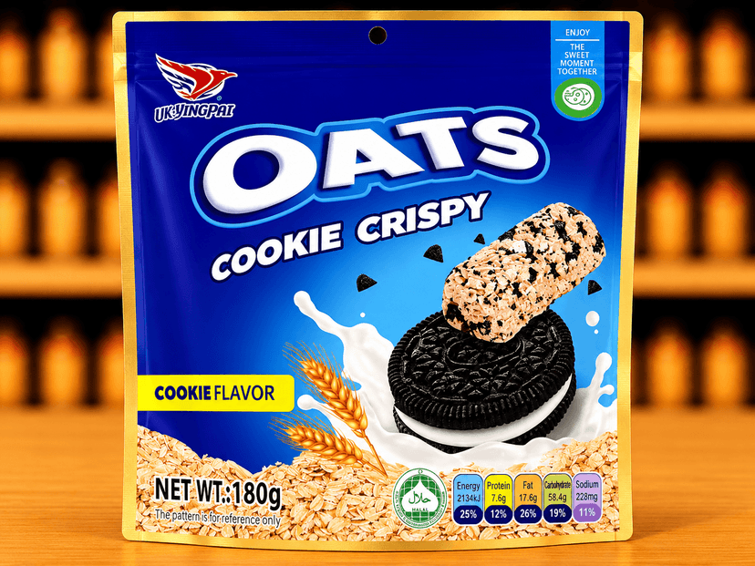 Oats Cookie Crispy - Cookie Flavor (180g)
